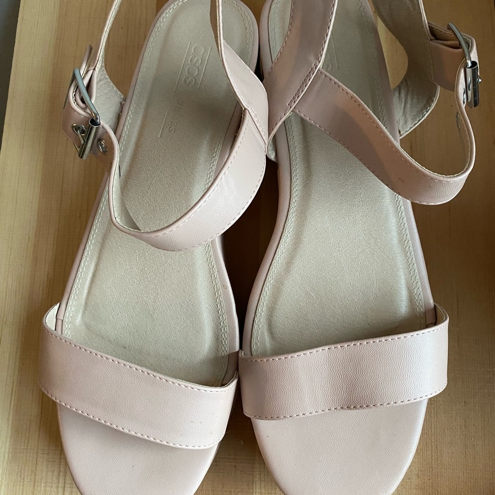 ASOS Pink Platform Sandals - Picture 7 of 11